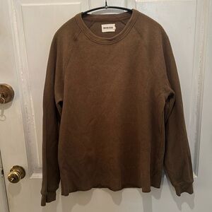 Taylor Stitch heavy bag waffle long sleeve. Army green. medium /40